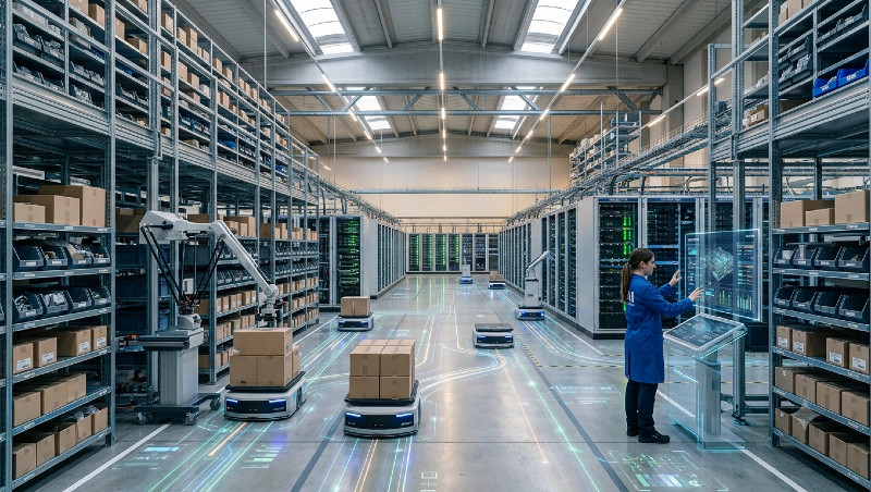 Intelligenza artificiale in magazzino: applicazioni e vantaggi per l'intralogistica